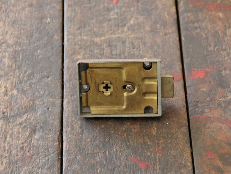 vintage deadbolt lock keil door lock image 2