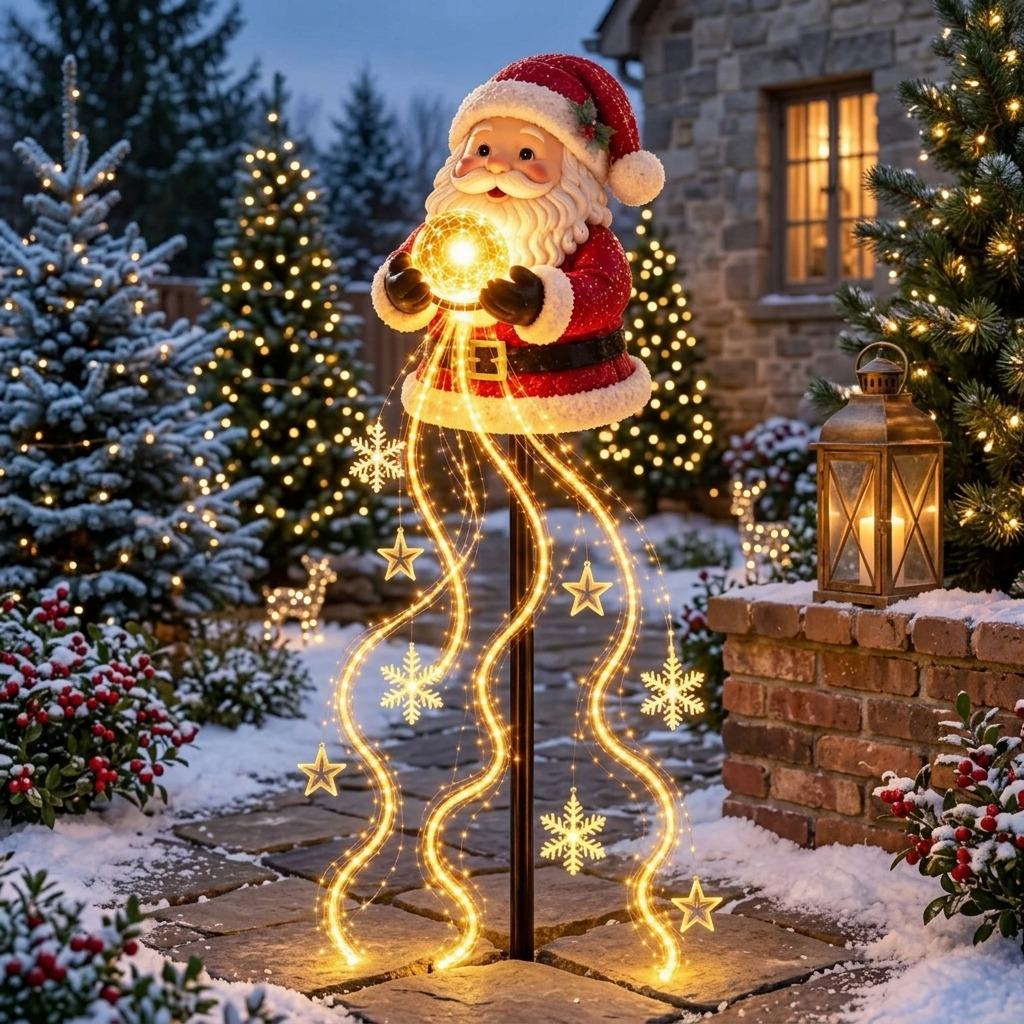 Vintage Santa Claus Outdoor - Etsy