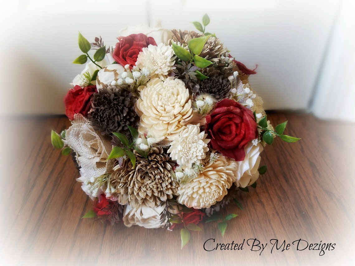 Custom Made 18 Pcs Sola Flower Wedding Flower Package choose Etsy