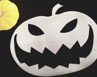 Jack-O-Lantern Pumpkin Stainless Steel Trivet