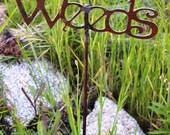 Steel Garden Markers, Garden Stake, Plant Marker, Veggie, Fruit, Herb