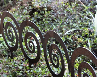 Metal Garden Easy Fence Garden Border Garden Edging Buy Garden Fence Decorative Garden Fence Garden Edging Fence Product On Alibaba Com