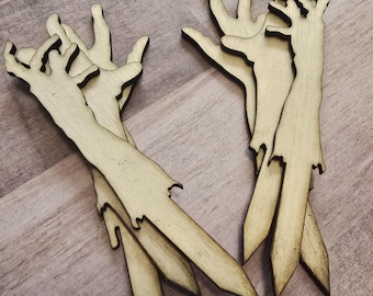 Zombie Hand Mini Stakes for Garden Pots