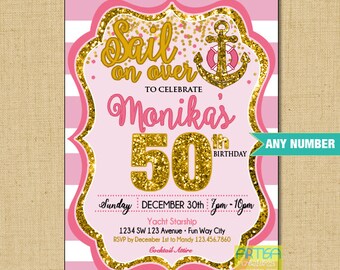 cruise themed invite etsy