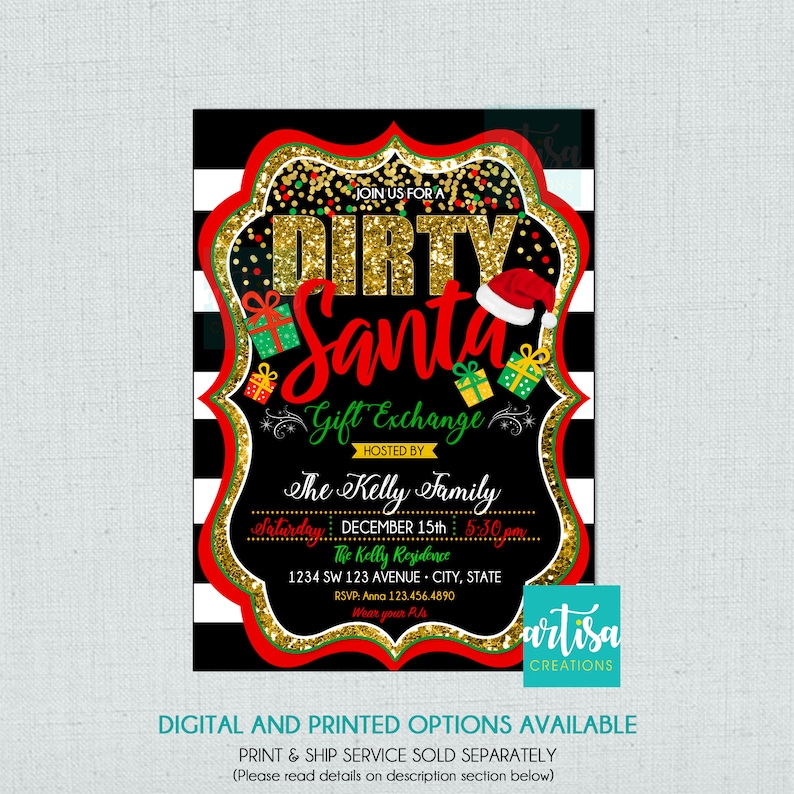 Dirty Santa Christmas Party 