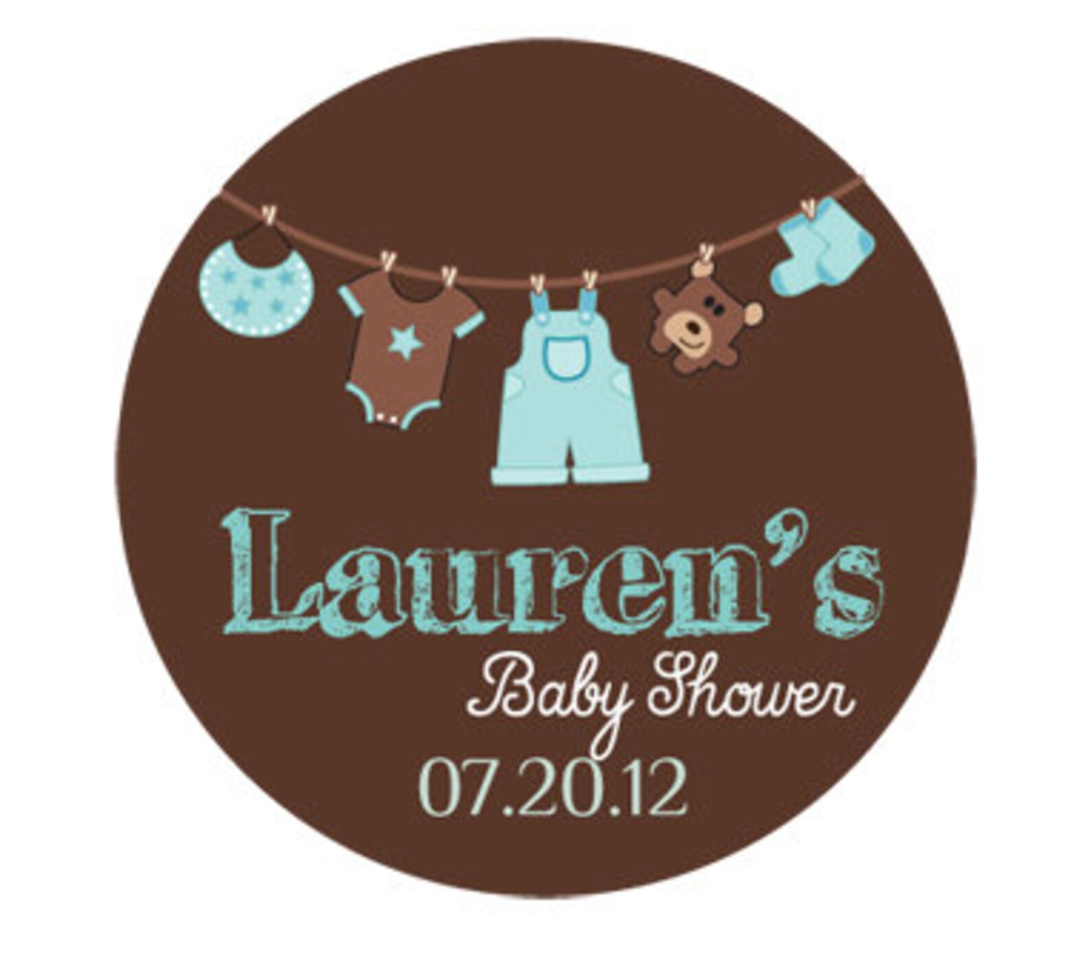 Boy Baby Shower Thank You Card Baby Boy Shower Thank You Etsy