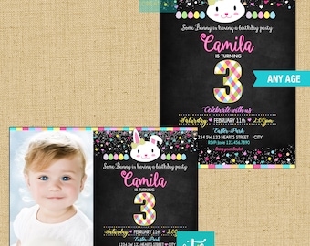 Easter Birthday Invitation, Egg Hunt Birthday Invitation, Easter egg hunt, easter invitation, easter birthday party invite, Easter Any Age