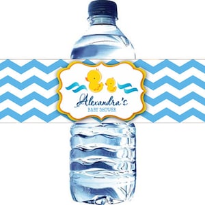 Rubber Duckies Water Bottle Labels - Rubber Ducky Water Bottle Labels ...