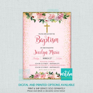 Invitation au baptême d’une fille, Invitations au baptême pour une fille, Invitation au baptême d’une petite fille, de belles invitations au baptême, invitation au baptême d’une fille
