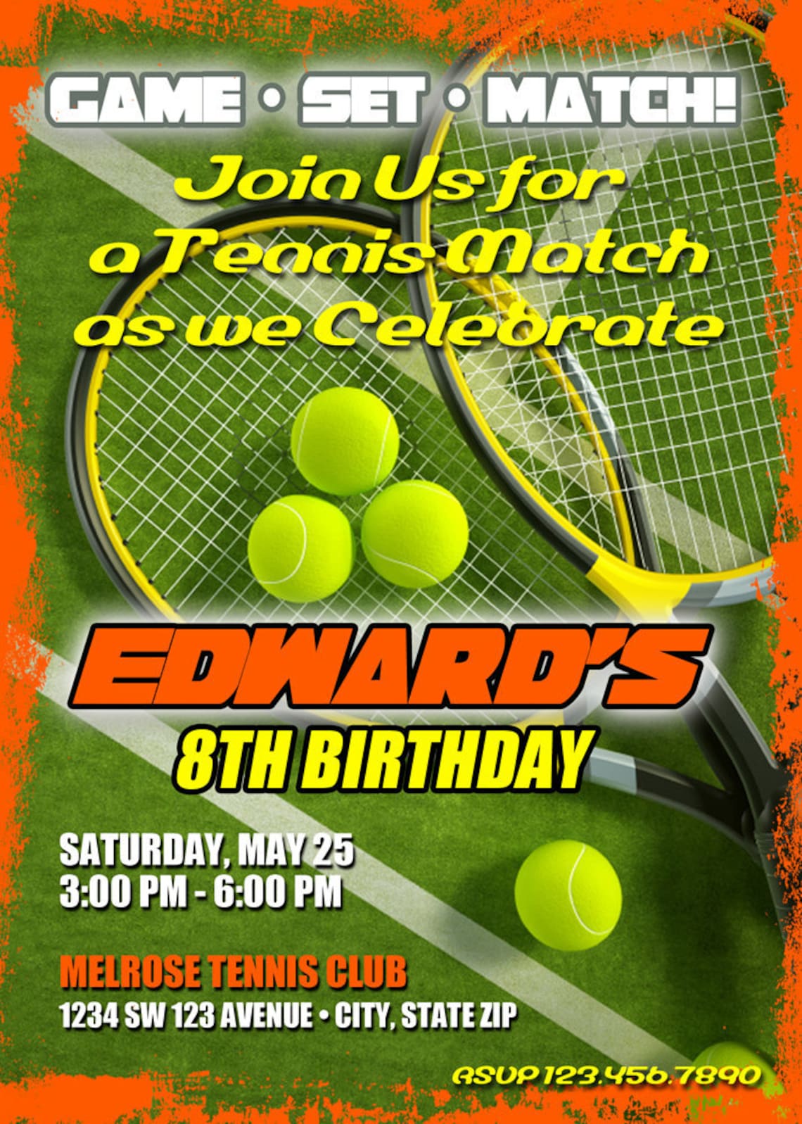 tennis-birthday-invitation-printable-file-diy-tennis-birthday-etsy