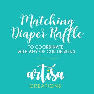 Rifa de pañales - Inserto de rifa de pañales - Traiga un paquete de pañales para ganar una tarjeta de premio - Hecho para combinar con cualquiera de nuestros diseños