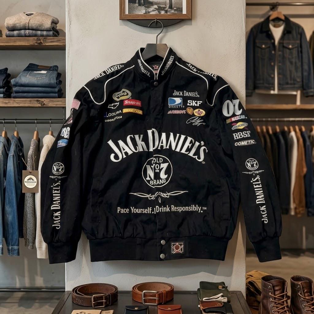 Jack Daniels Racing Jacket - Etsy