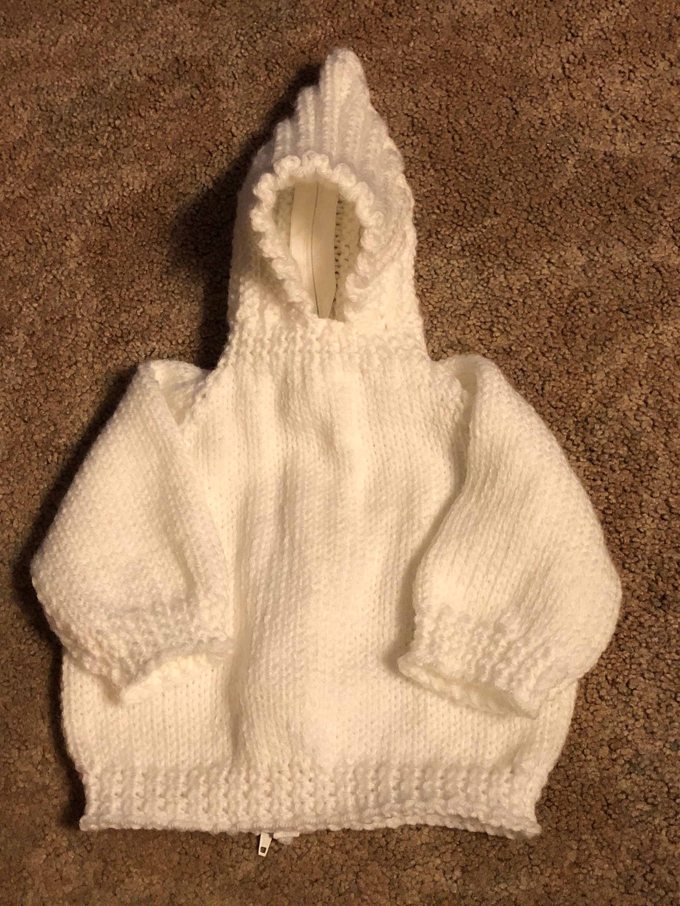 Back Zip Sweater - Etsy