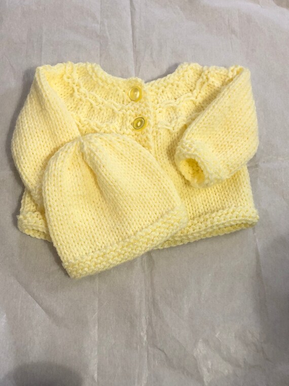 Baby girl hotsell lemon cardigan