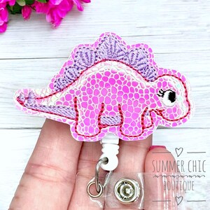 Nurse Badge Reel, RN Badge Reel, Nurse Badge Reel, Glitter Dino Badge Reel, Medical Badge Reel, Badge Reel, Badge Holder, Dinosaur Badge