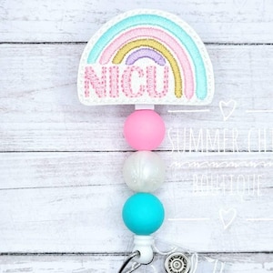 Nicu Badge Reel, Labor and Delivery Badge Reel, L&D Badge Reel, Neonatal Badge Reel, Nurse Badge Reel, RN Badge Reel
