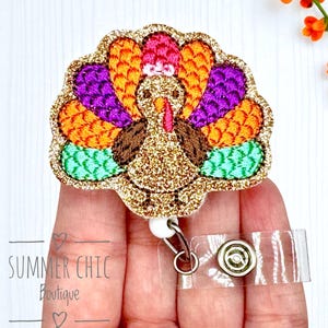 Nurses Badge Reel, Medical Badge Reel, Nurse Badge Turkey Badge Reel, RN Badge Reel, Medical Badge Reel, Badge Reel, Badge Holder