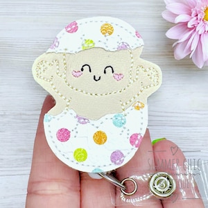 Easter Baby Badge, Labor and Delivery Badge Reel, Nurse Badge Reel, RN Badge Reel, NICU Badge Reel, Neonatal Badge Reel