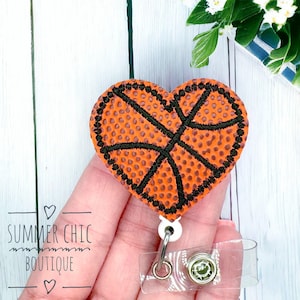 Nurses Badge Reel, RN Badge Reel, Nurse Badge Reel, Badge Reel, Sports Badge Reel, Badge Reel, Badge Holder, Retractable Reel, Basketball