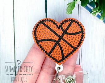 Nurses Badge Reel, RN Badge Reel, Nurse Badge Reel, Badge Reel, Sports Badge Reel, Badge Reel, Badge Holder, Retractable Reel, Basketball