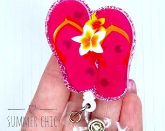 Nurses Badge Reel, Medical Badge Reel, Nurse Badge Reel, Flip flop Badge Reel, RN Badge Reel, Medical Badge Reel, Badge Reel, Badge Holder