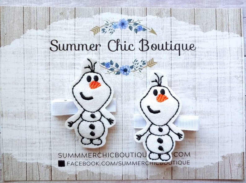 Snowman Hair Clips Snowman Hair Clips Snowman Clips Girl Hair Clips Hair Clip,Toddler Clip Baby Hair Clips
