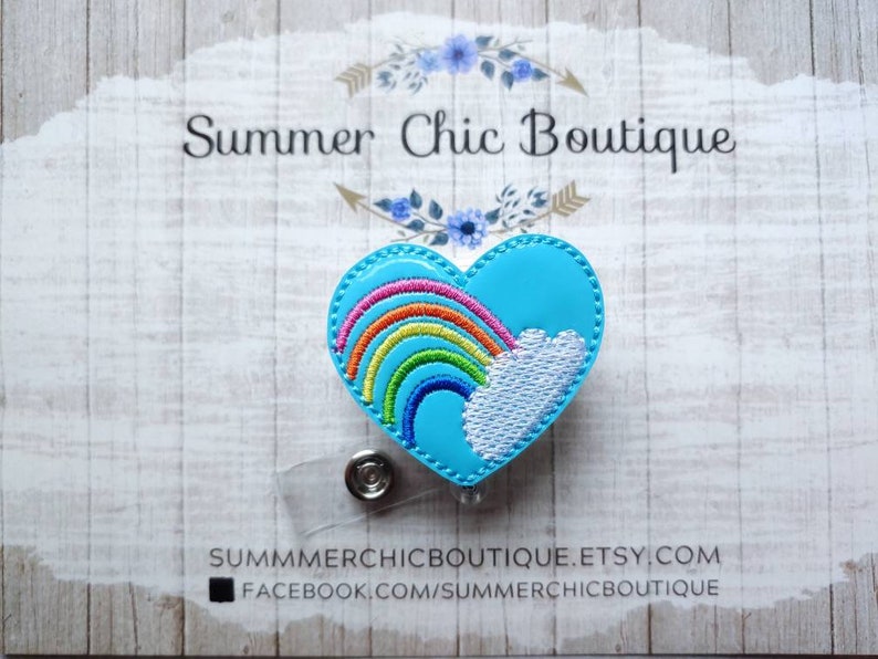 Medical Badge Reel Badge Reel Nurse Badge Reel RN Badge Reel Medical Badge Reel Nurses Badge Reel Badge Holder Rainbow Badge Reel