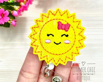 Sparkle Sunshine Badge Reel, Medical Badge Reel, Nurse Badge Reel, Nurses Badge Reel, RN Badge Reel, Badge Reel, Badge Holder