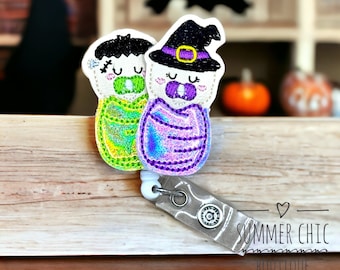 Halloween Swaddled Babies, Labor and Delivery Badge Reel, Halloween Badge Reel, Badge Reel, RN Badge Reel, Medical Badge Reel