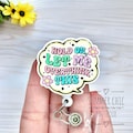 Hold On Let Me Overthink This Badge Reel, Humorous Badge Reel, Funny Badge Reel, Nurse Badge Reel, Medical Badge Reel, Badge Reel,