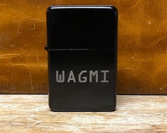 Custom Engraved WAGMI Lighter