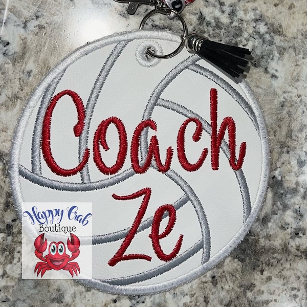 Houston Force Volleyball ONLY Bag Tags by Happy Crab Boutique