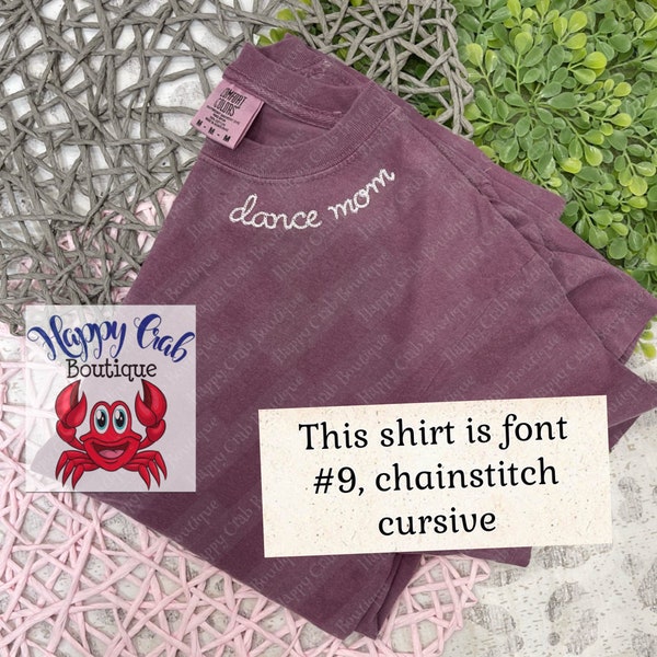 Embroidery Boutique Etsy