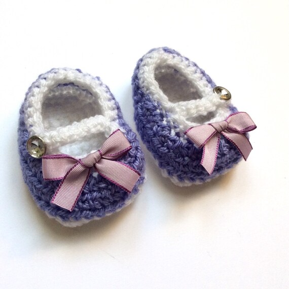 handmade baby booties