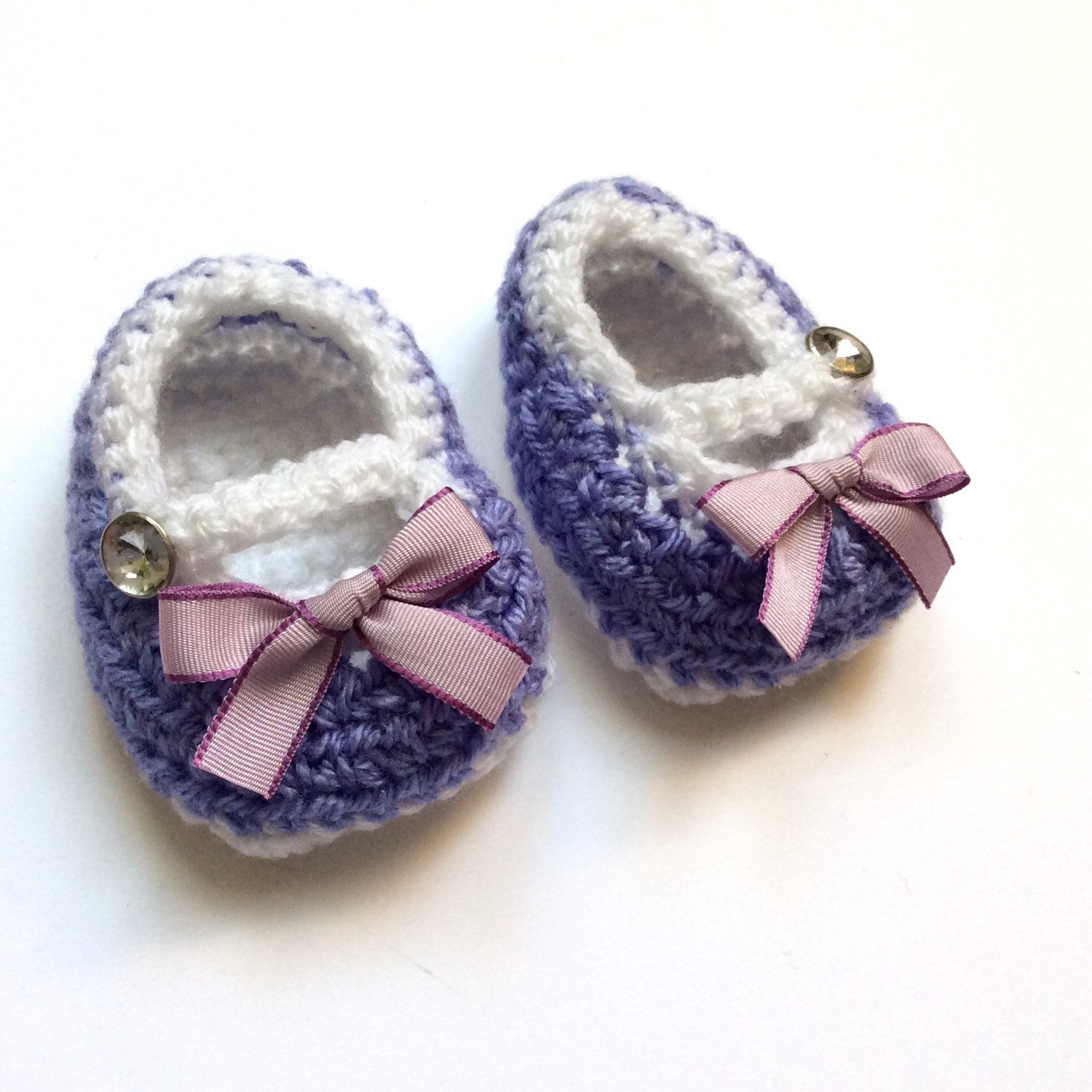 handmade baby booties