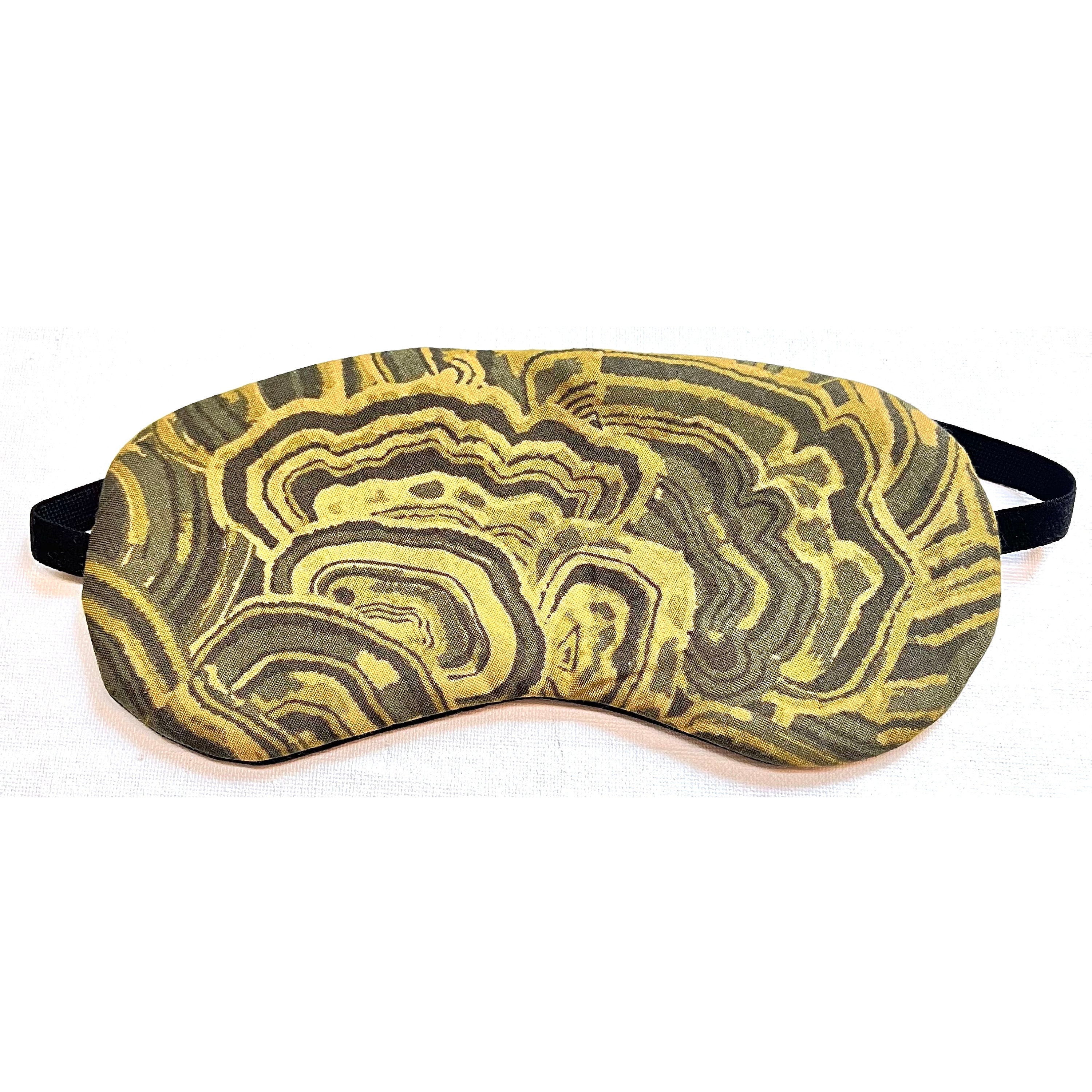 Organic Cotton Sleep Mask, Handmade Organic Cotton Eye Mask, Lavender