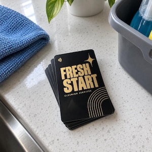 75 NFC Cleaning Business Cards · Lead Capture · Custom Design