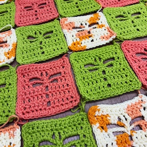 Dragonfly Repetitive Crochet Pattern