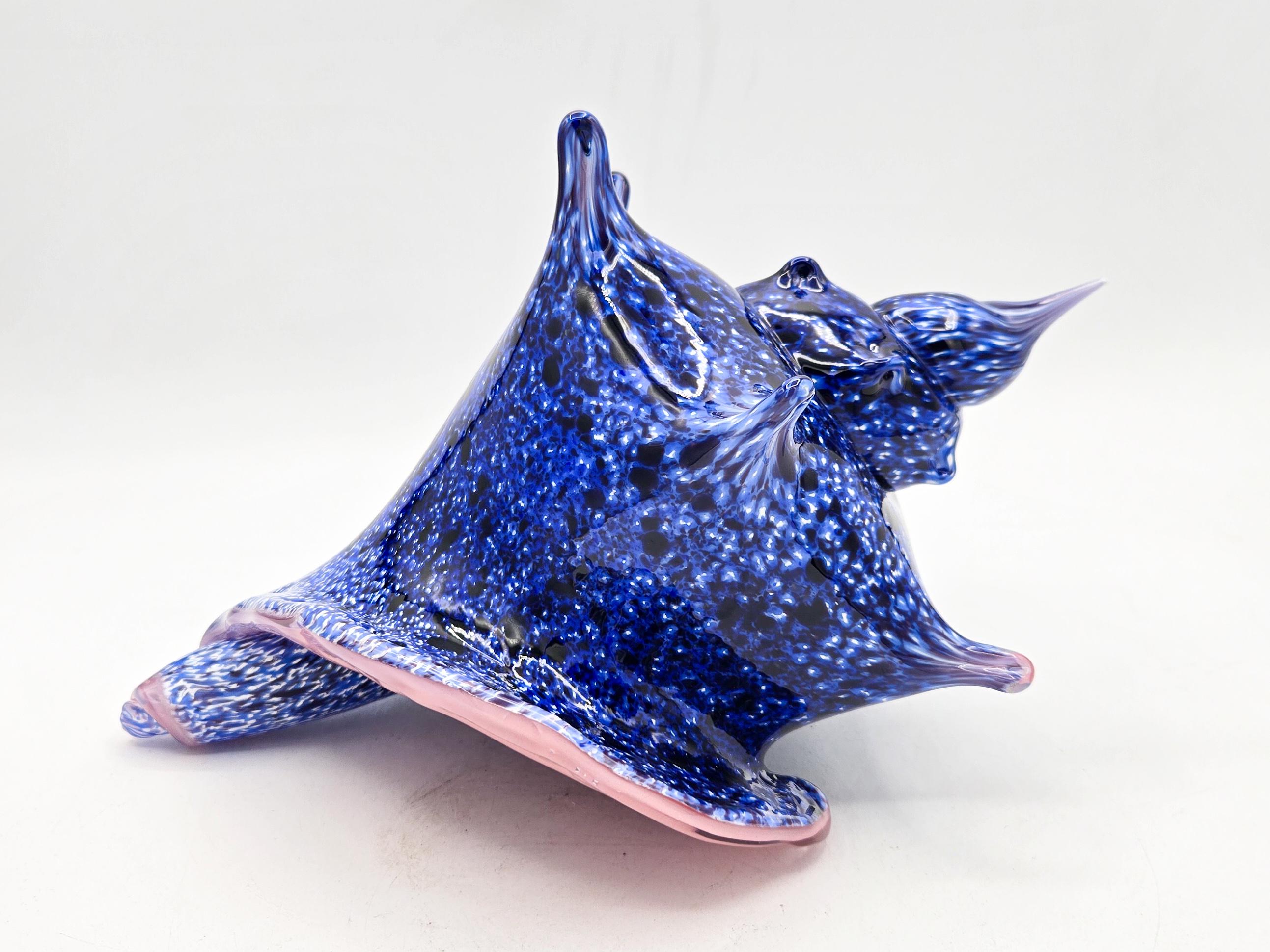Blown Glass Conch Shell - Etsy