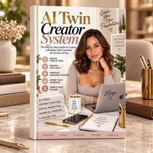 AI Twin Creator System | Realistic Digital Clone & Influencer Creation Guide | Avatar PDF