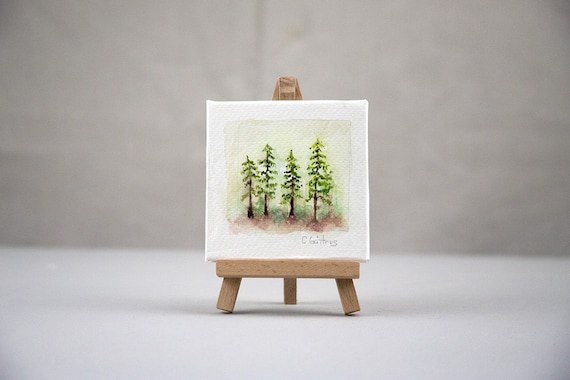 \u2018Love Never Fails,\u2019 Mixed media Mini Watercolor Artwork