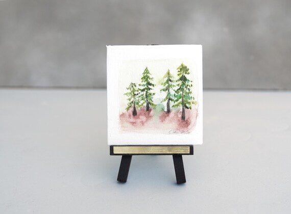 \u2018Love Never Fails,\u2019 Mixed media Mini Watercolor Artwork