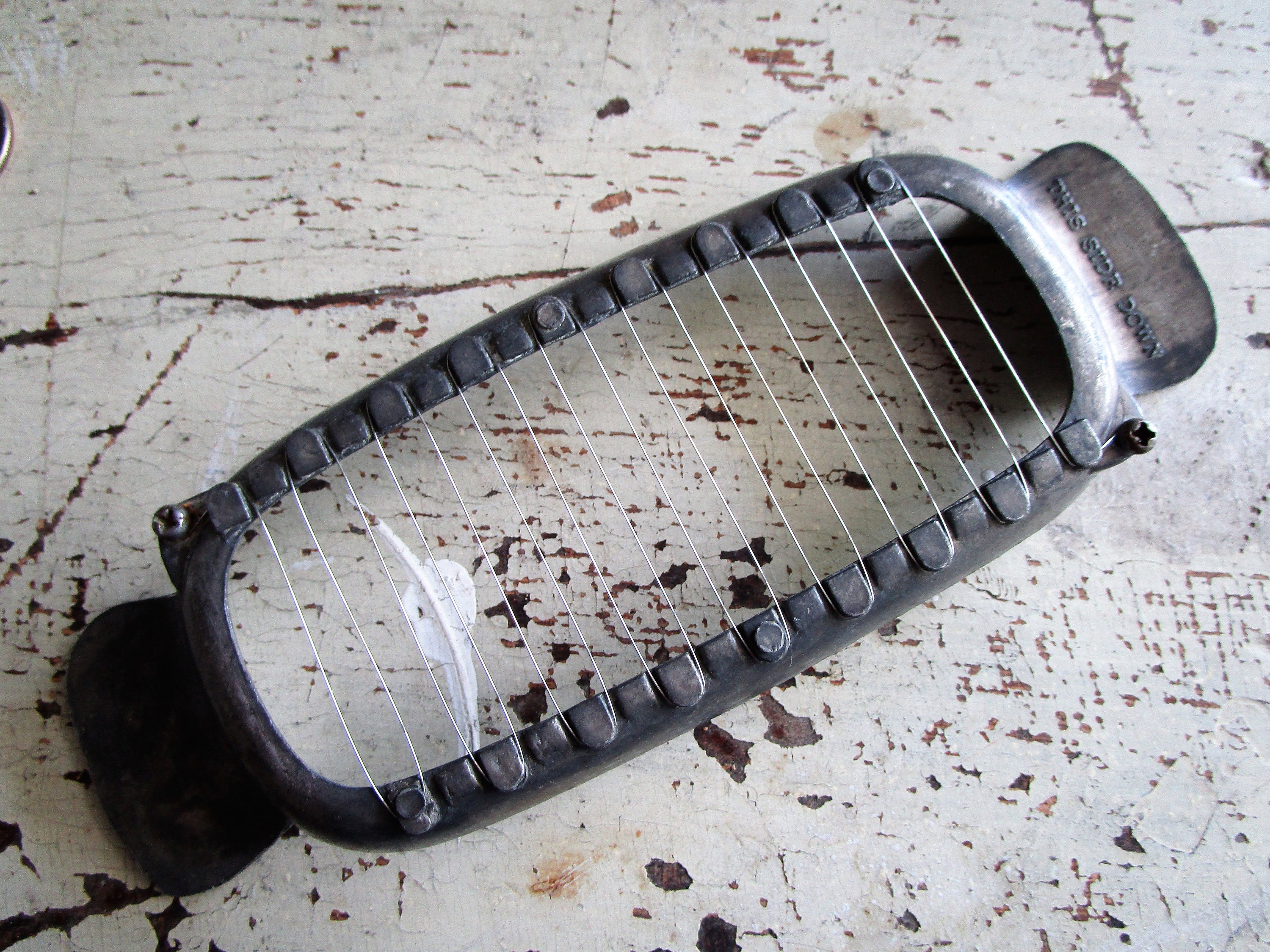 Vintage Butter Cutter Slicer Metal Retro Rustic Farmhouse Etsy