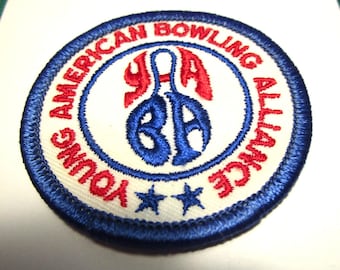 Young American Bowling Alliance Embroidered Patch 2 1/2"
