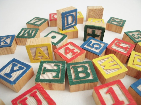 alphabet toy blocks