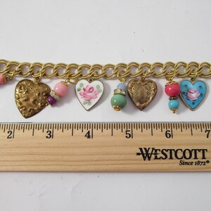 1337C Vintage Guilloche Enamel Findings Cabochons Rose Floral Cloisonne NOS