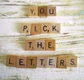 Wooden Scrabble Tiles: Upcycled Game Pieces for Crafts