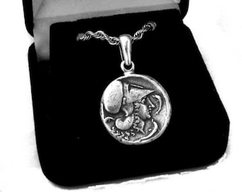 Athena, Annabeth's Mom and Pegasus, Pendant with 20 Inch, Chain Percy Jackson Teen Gift, (PJPC2-S)