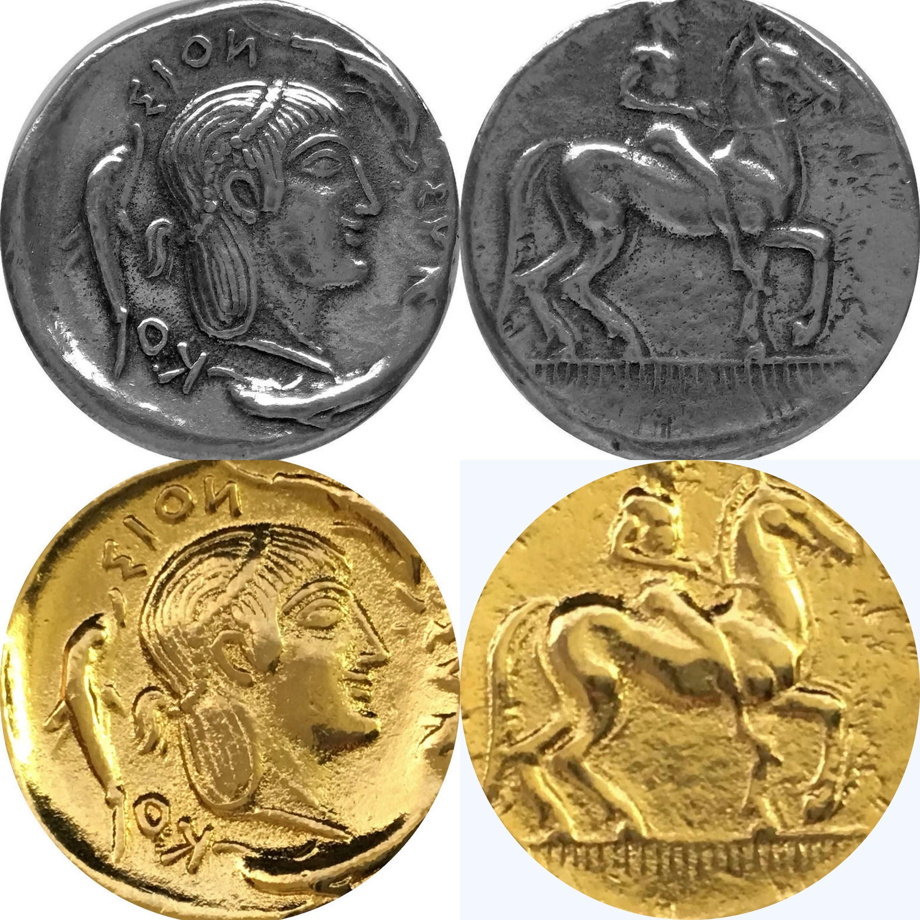 Artemis, Goddess of the Hunt, Twin Sister of Apollo, Famous Greek Mythology  Coin. - Etsy