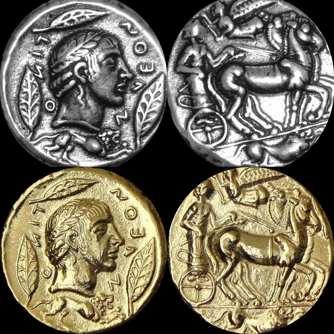 Moneda Griega De Poseidón – Hijo Del Dios Del Mar, Chapada En Plata 925, Ideal Para Coleccionistas Y Amantes De La Mitología, Regalo Conmemorativo De La Suerte